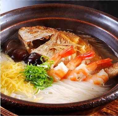 桜鯛の鯛そうめん(鯛めん)