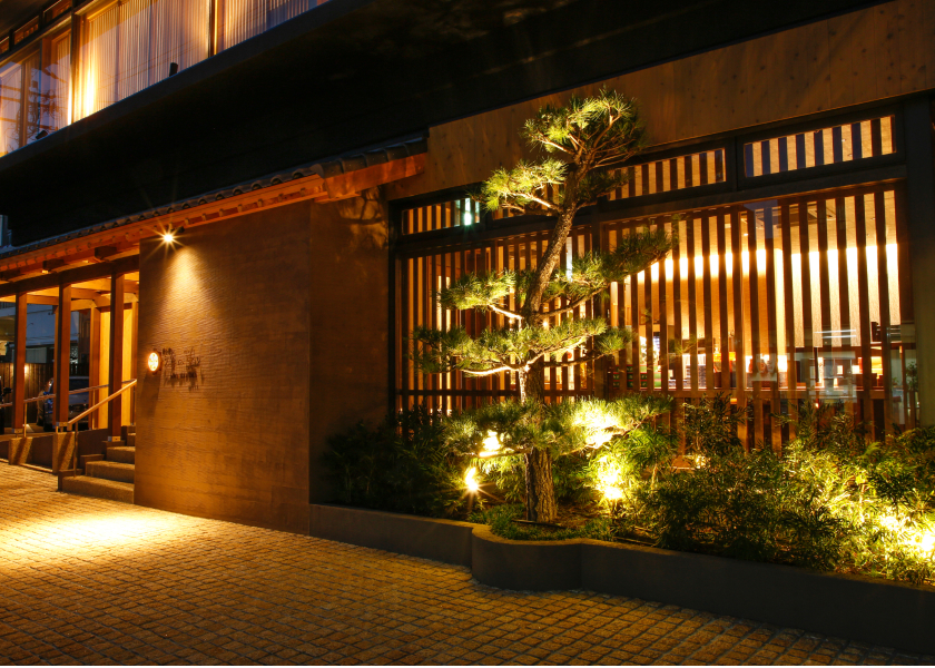 Minato Koyado Umi no Kaori to Awajishima boutique exterior with intimate scale and natural materials, offering a quiet and curated stay experience