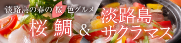淡路島 春の桜鯛＆淡路島サクラマス
